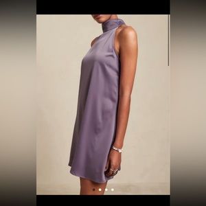 banana republic silk dress